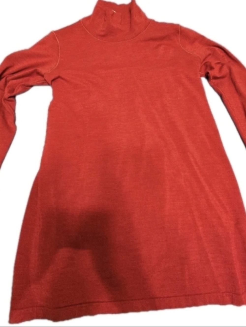 Athleta Foresthill Turtleneck Sweater Red XL Tall TG Women’s Long Sleeve